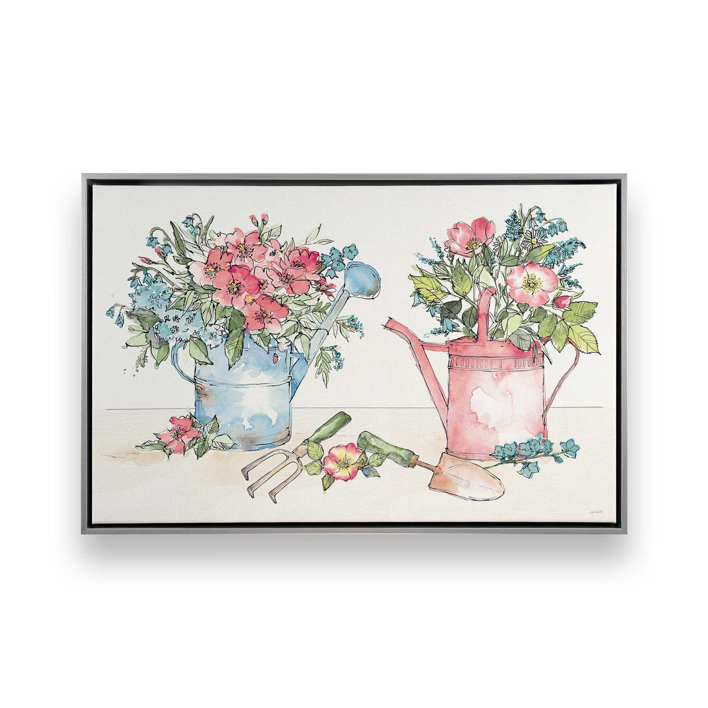 [Color:Polished Chrome], Picture of art in a Polished Chrome frame