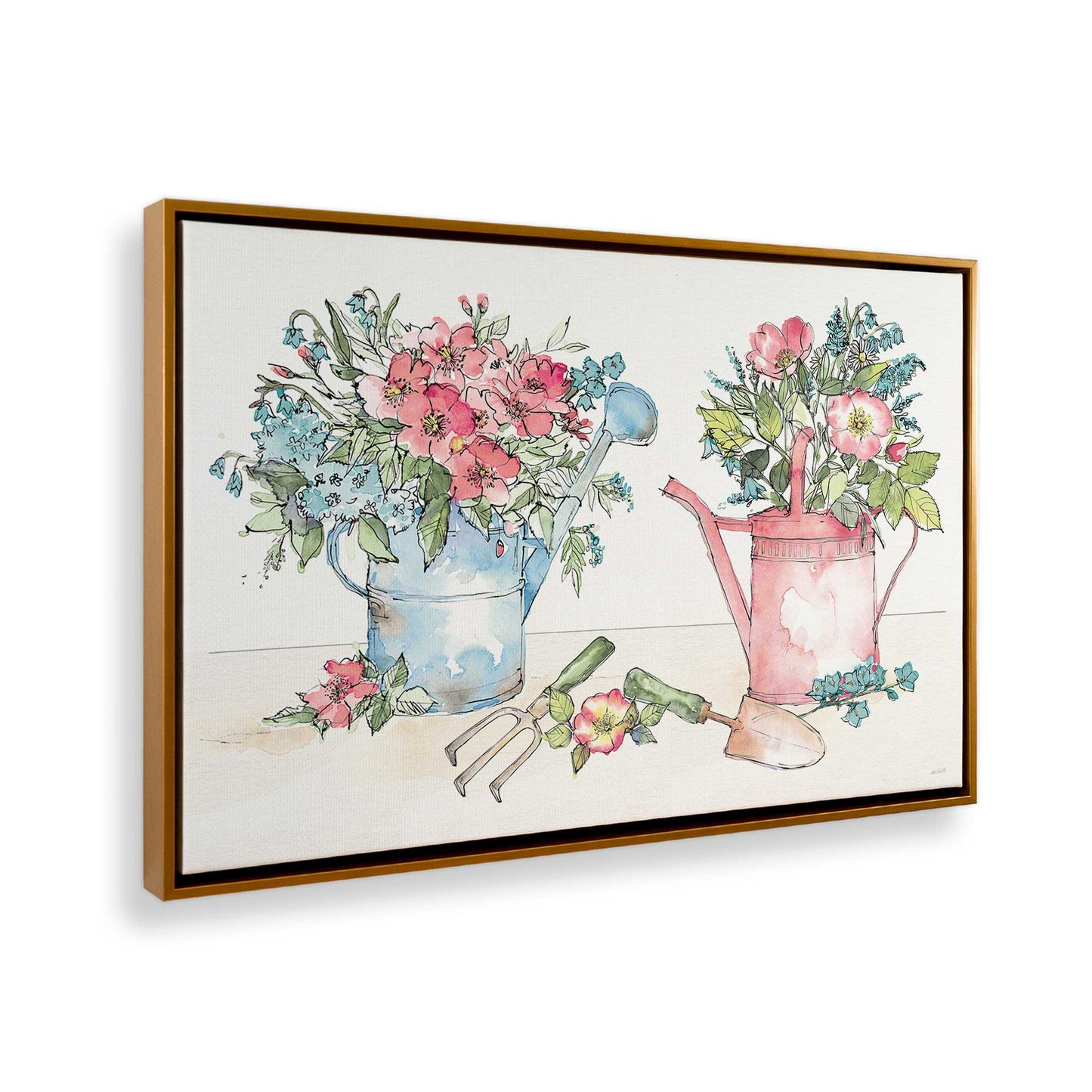 [Color:Polished Gold], Picture of the corner of the art