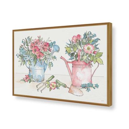 [Color:Polished Gold], Picture of art in a Polished Gold frame of the corner