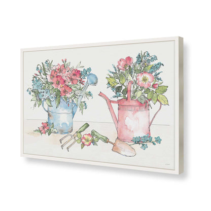 [Color:Opaque White], Picture of art in a Opaque White frame of the corner