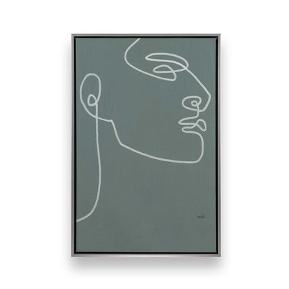 [Color:Polished Chrome], Picture of art in a Polished Chrome frame