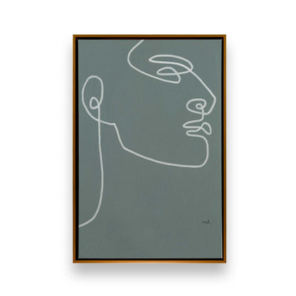 [Color:Polished Gold], Picture of art in a Polished Gold frame