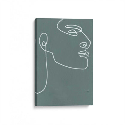 [Color:Stretched Canvas], Picture of art at an angle