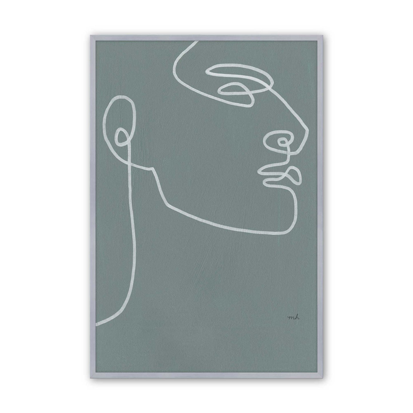 [Color:Polished Chrome], Picture of art in a Polished Chrome frame