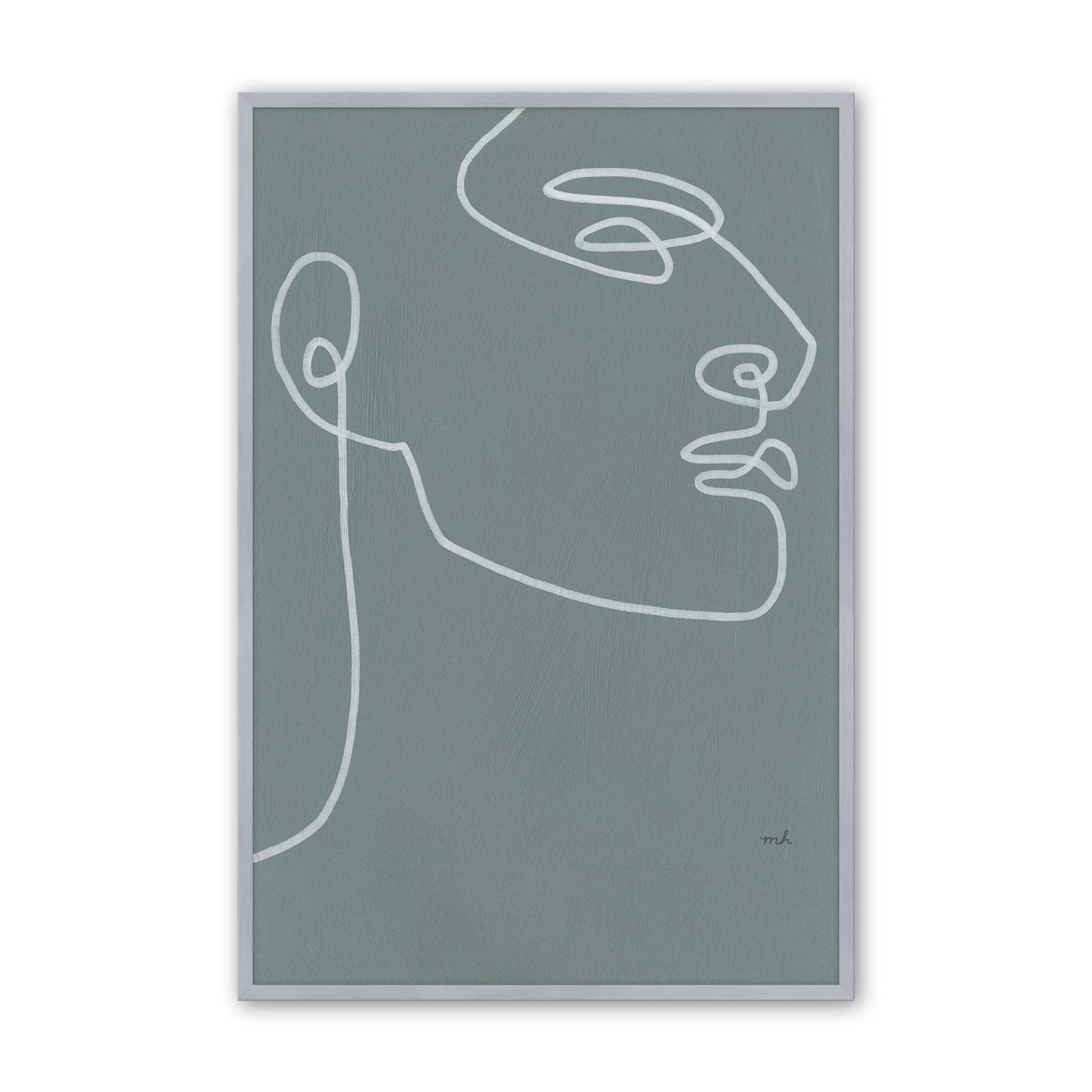 [Color:Polished Chrome], Picture of art in a Polished Chrome frame