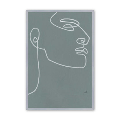 [Color:Polished Chrome], Picture of art in a Polished Chrome frame