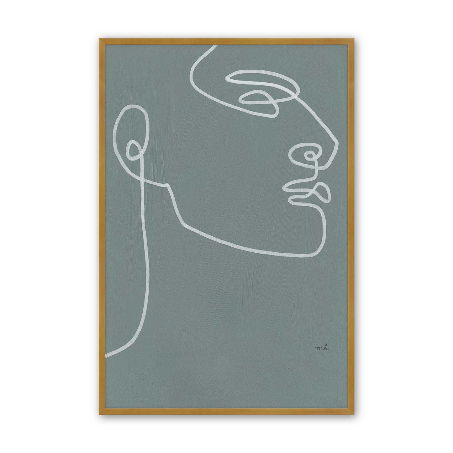 [Color:Polished Gold], Picture of art in a Polished Gold frame