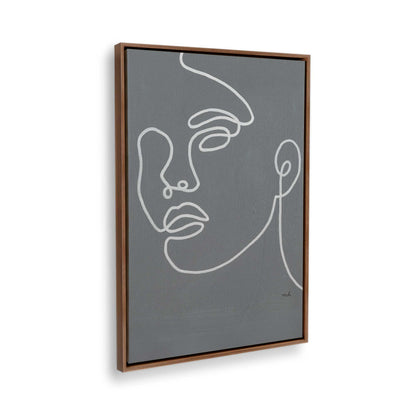 [Color:Walnut], Picture of the corner of the art