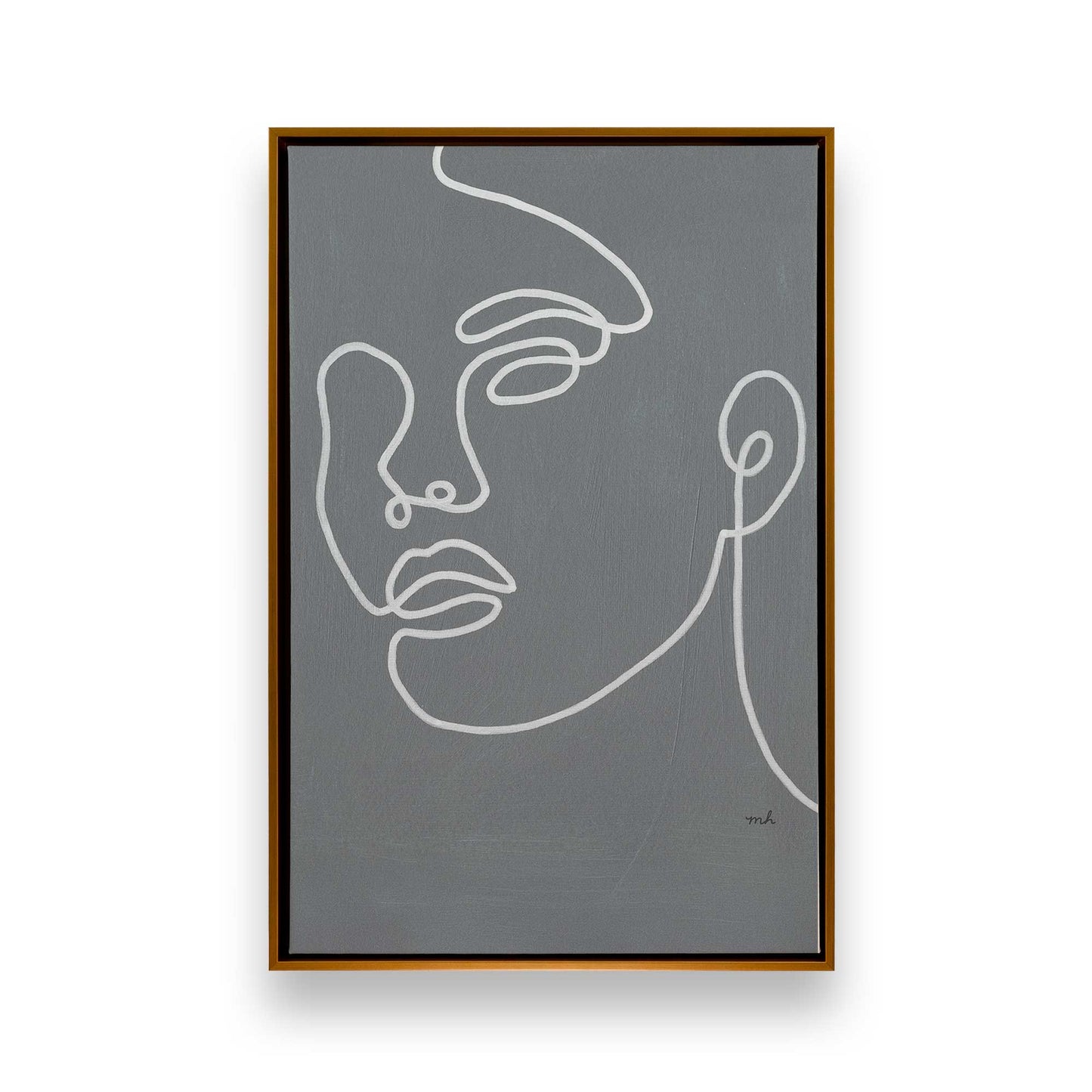 [Color:Polished Gold], Picture of art in a Polished Gold frame