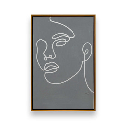 [Color:Polished Gold], Picture of art in a Polished Gold frame