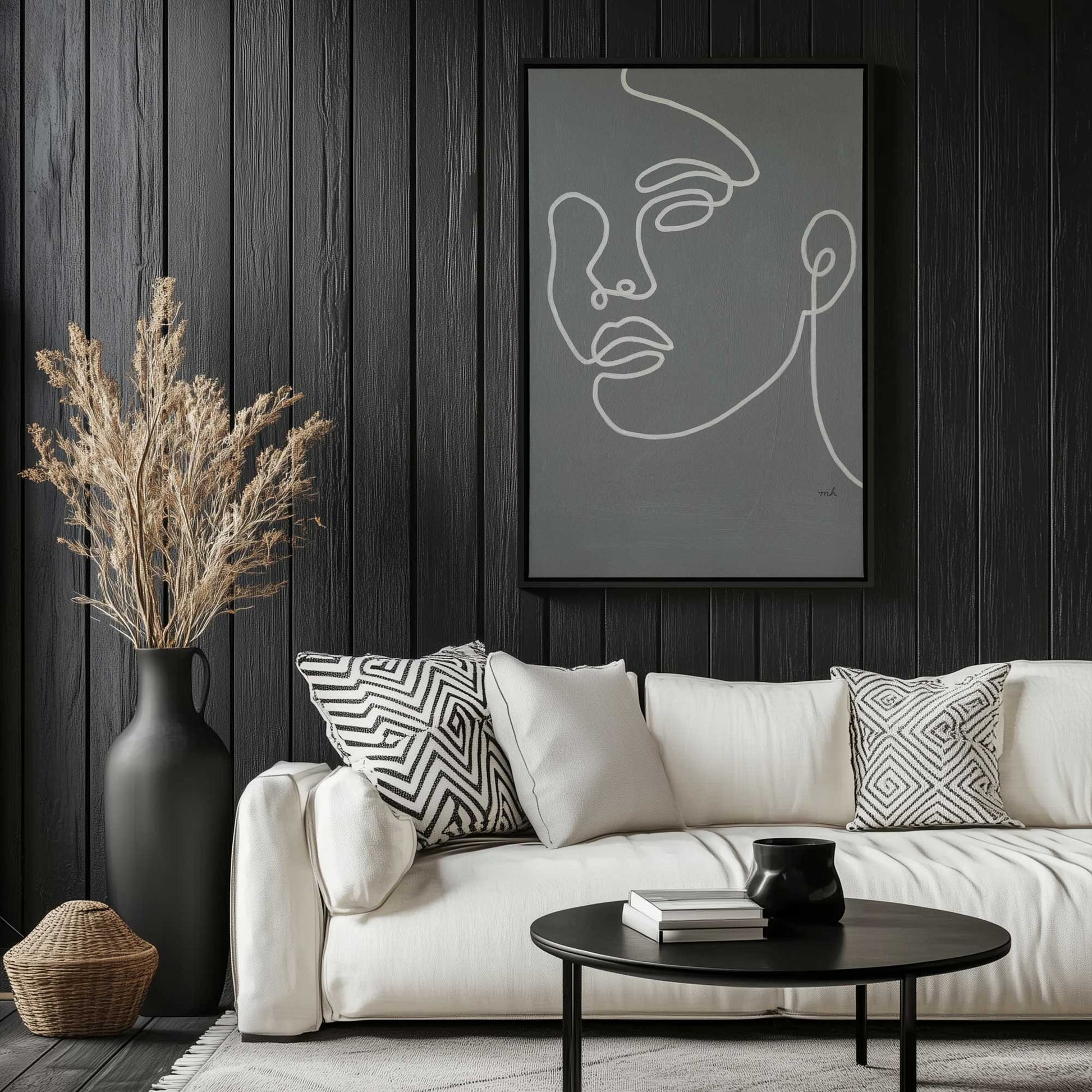 Picture of art in a room