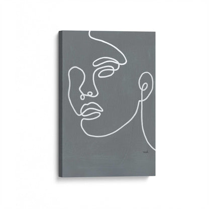 [Color:Stretched Canvas], Picture of art at an angle