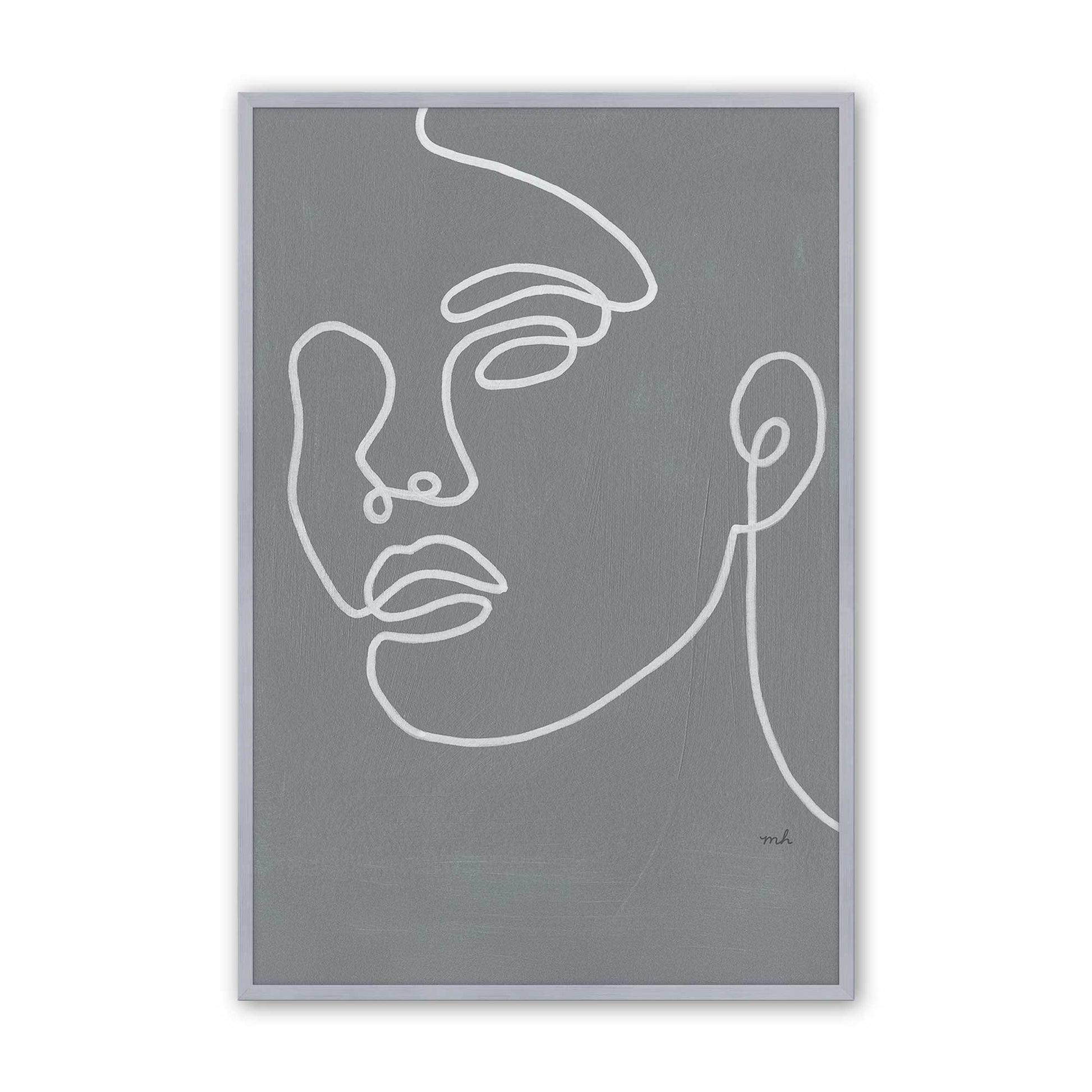 [Color:Polished Chrome], Picture of art in a Polished Chrome frame