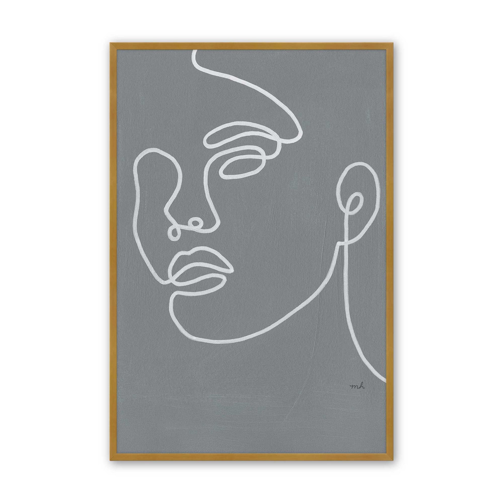 [Color:Polished Gold], Picture of art in a Polished Gold frame
