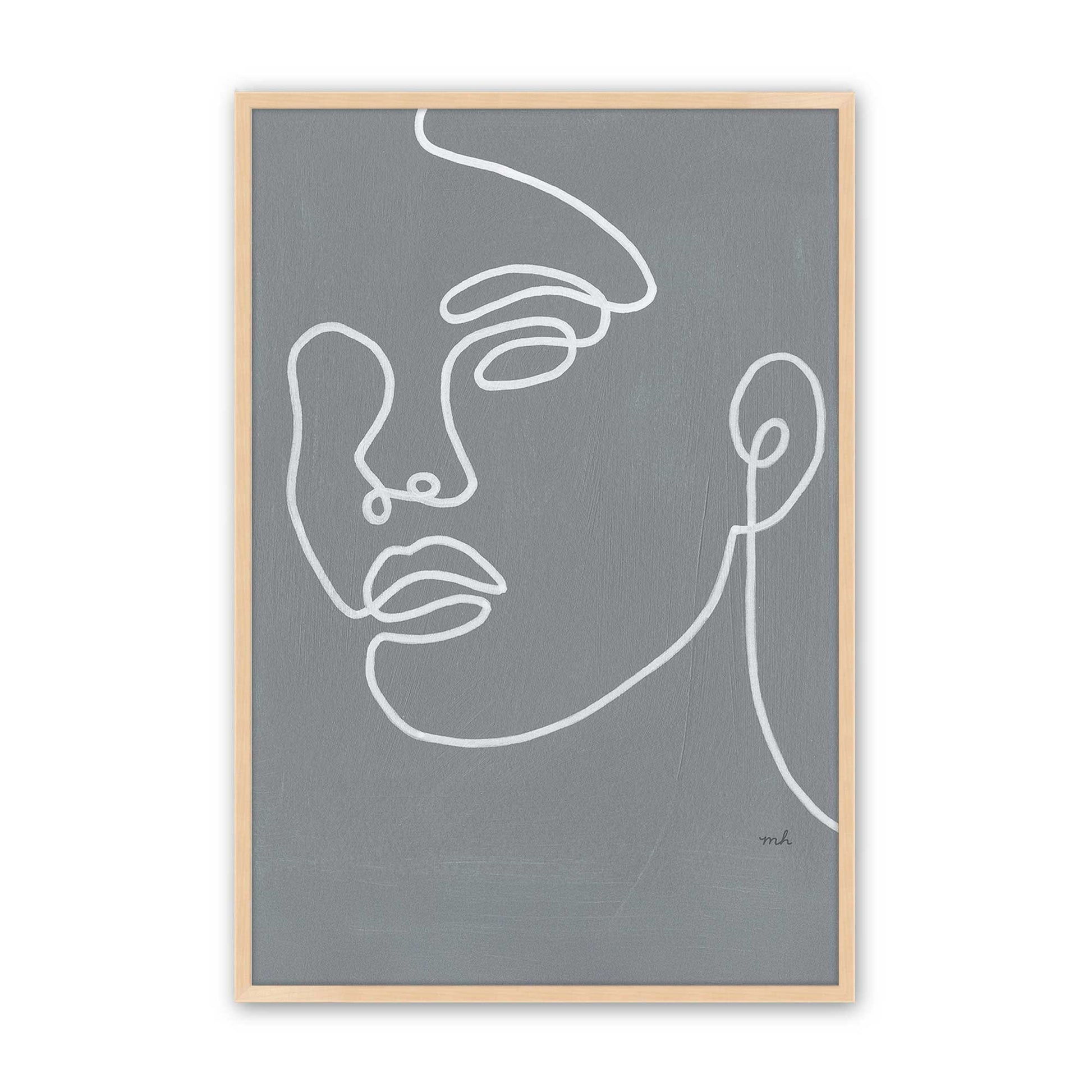 [Color:Raw Maple], Picture of art in a Raw Maple frame