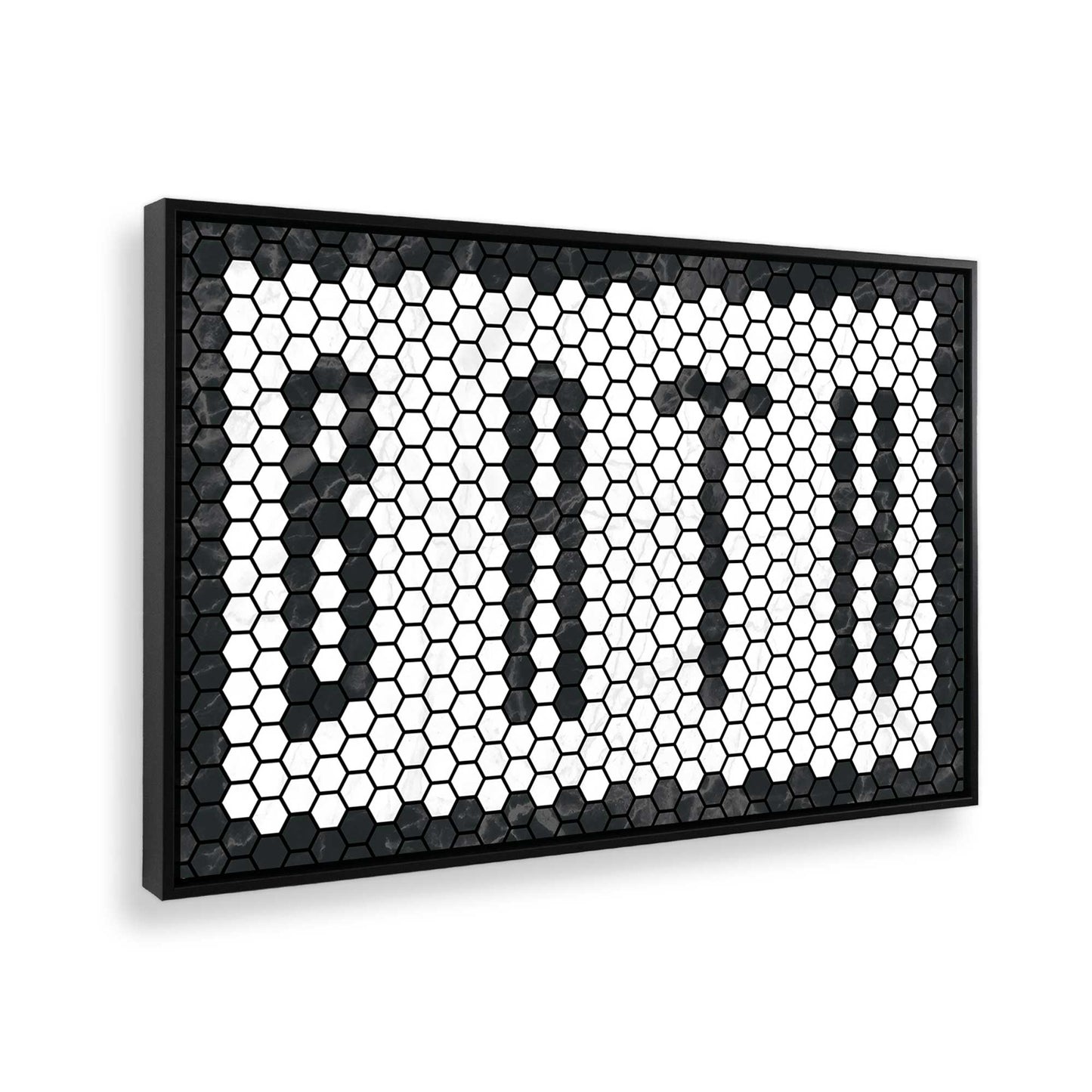 [Color:Satin Black], Picture of the corner of the art