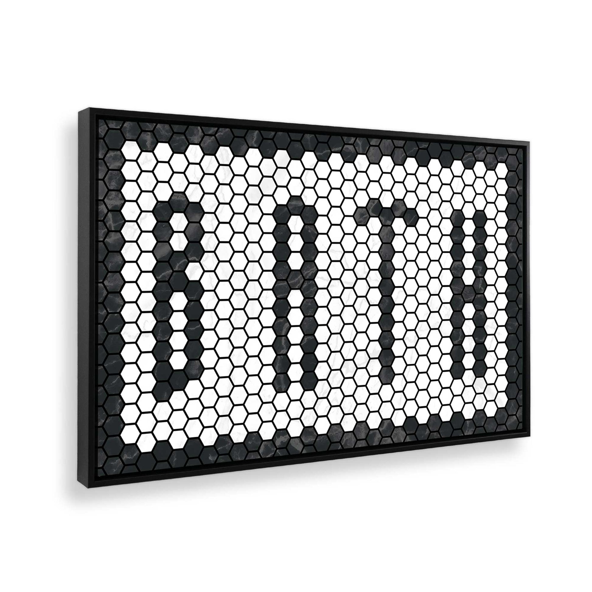 [Color:Satin Black], Picture of the corner of the art