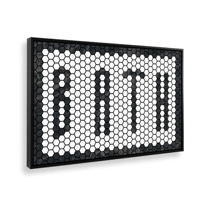 [Color:Satin Black], Picture of the corner of the art