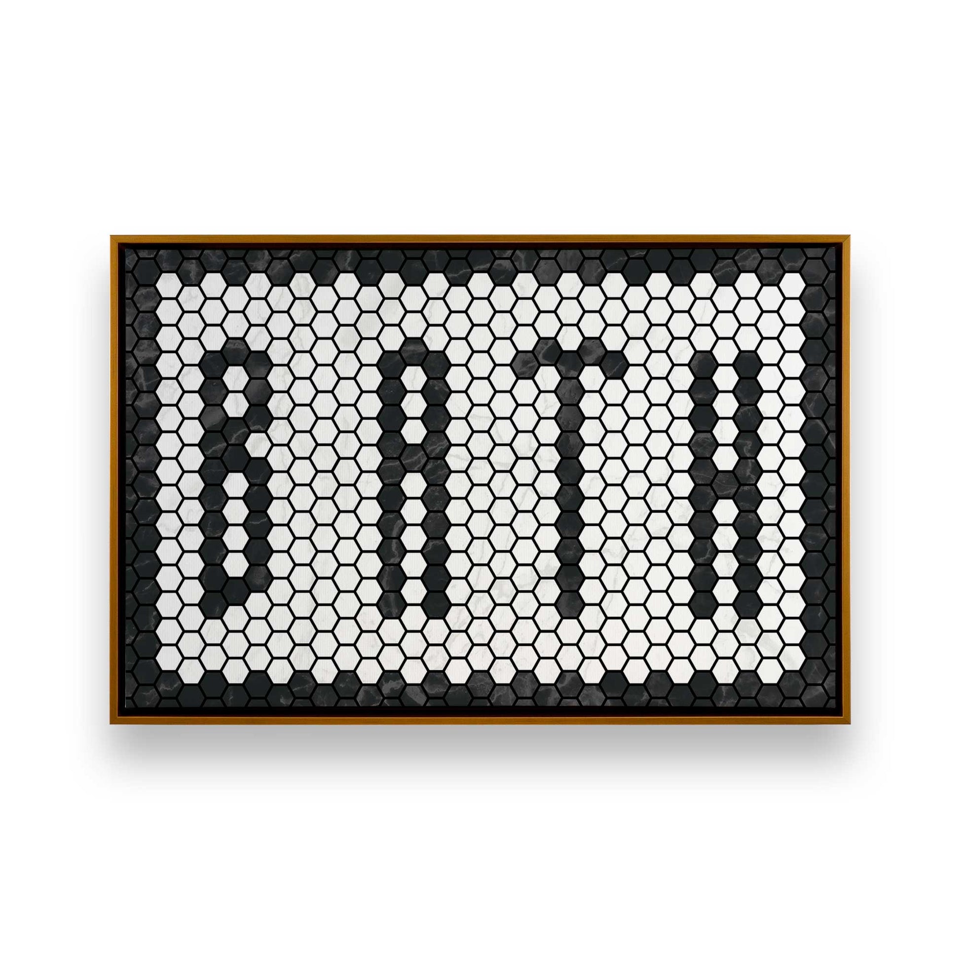 [Color:Polished Gold], Picture of art in a Polished Gold frame