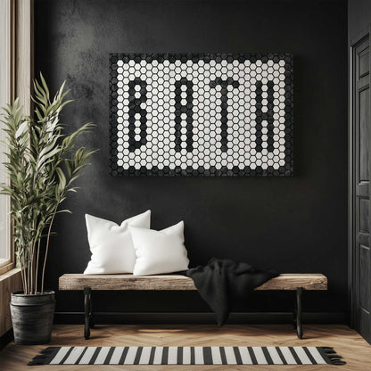 Picture of art in a room