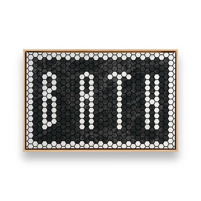 [Color:American Maple], Picture of art in a American Maple frame