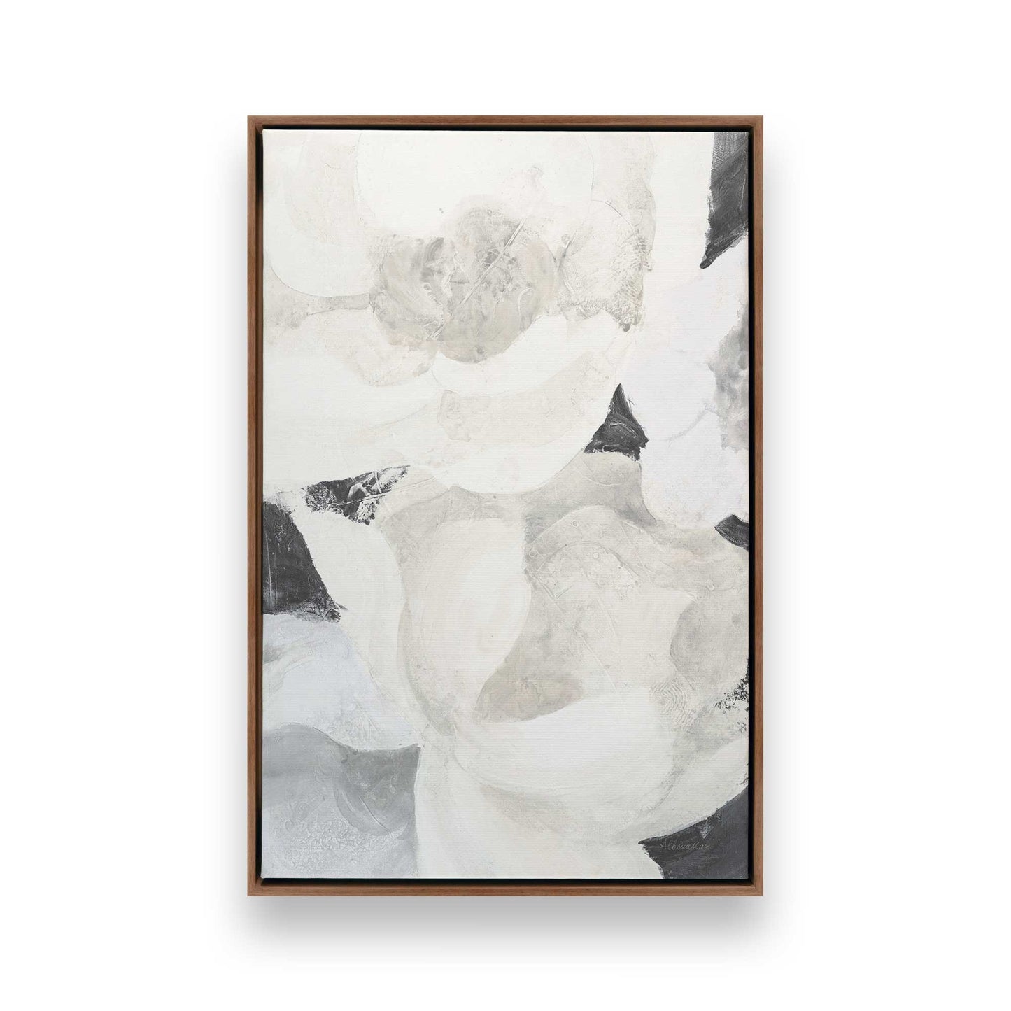 [Color:Walnut], Picture of art in a Walnut frame