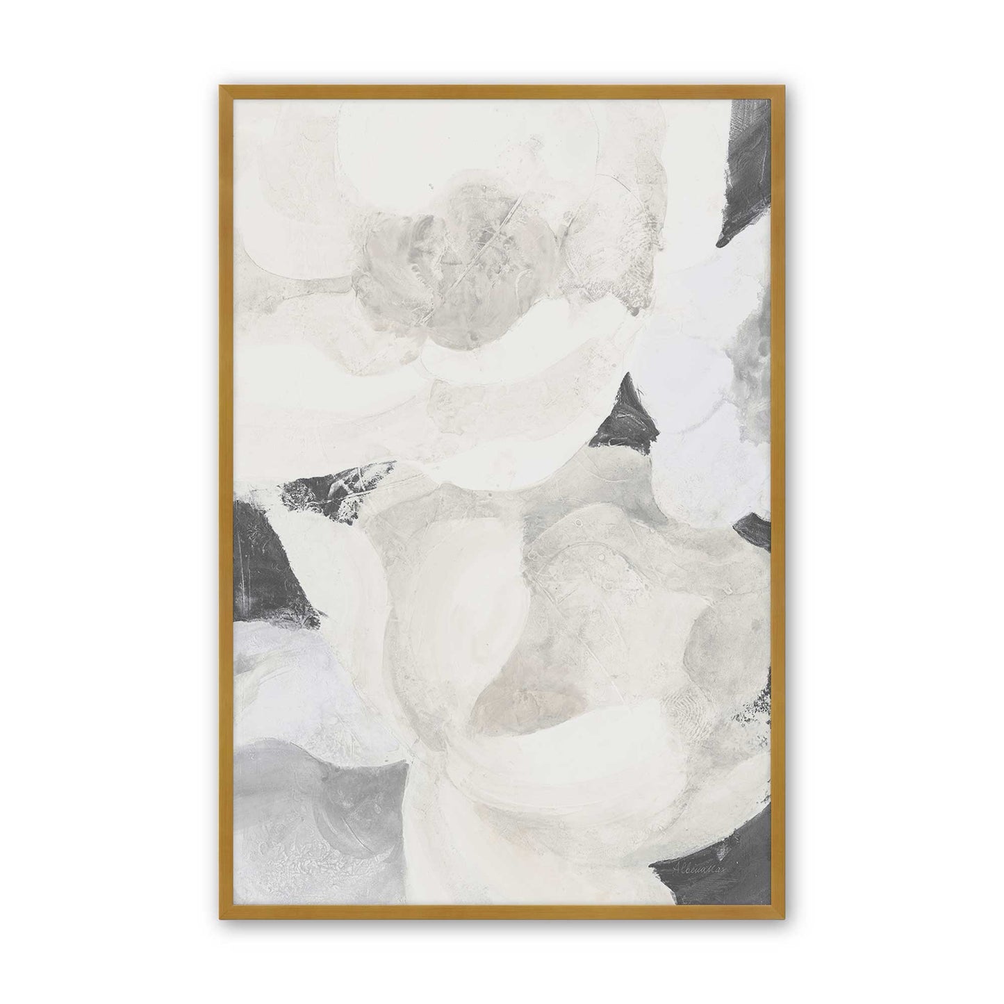 [Color:Polished Gold], Picture of art in a Polished Gold frame
