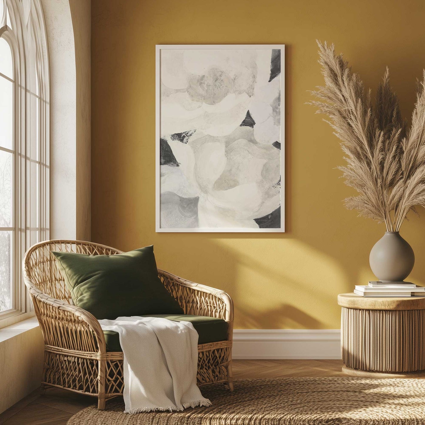 [SPECIAL],[LIFESTYLE], Picture of art hanging in a room