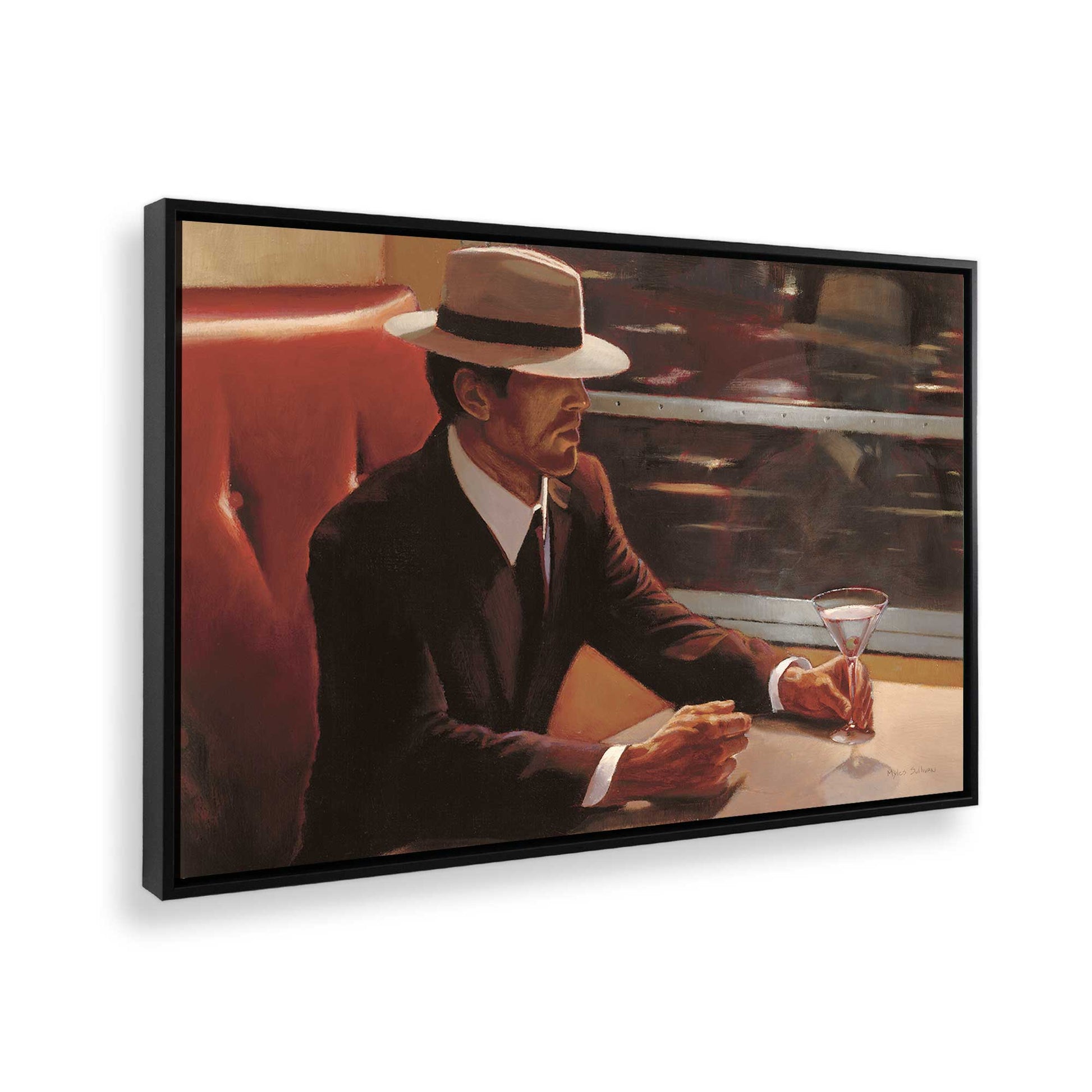 [Color:Satin Black], Picture of the corner of the art