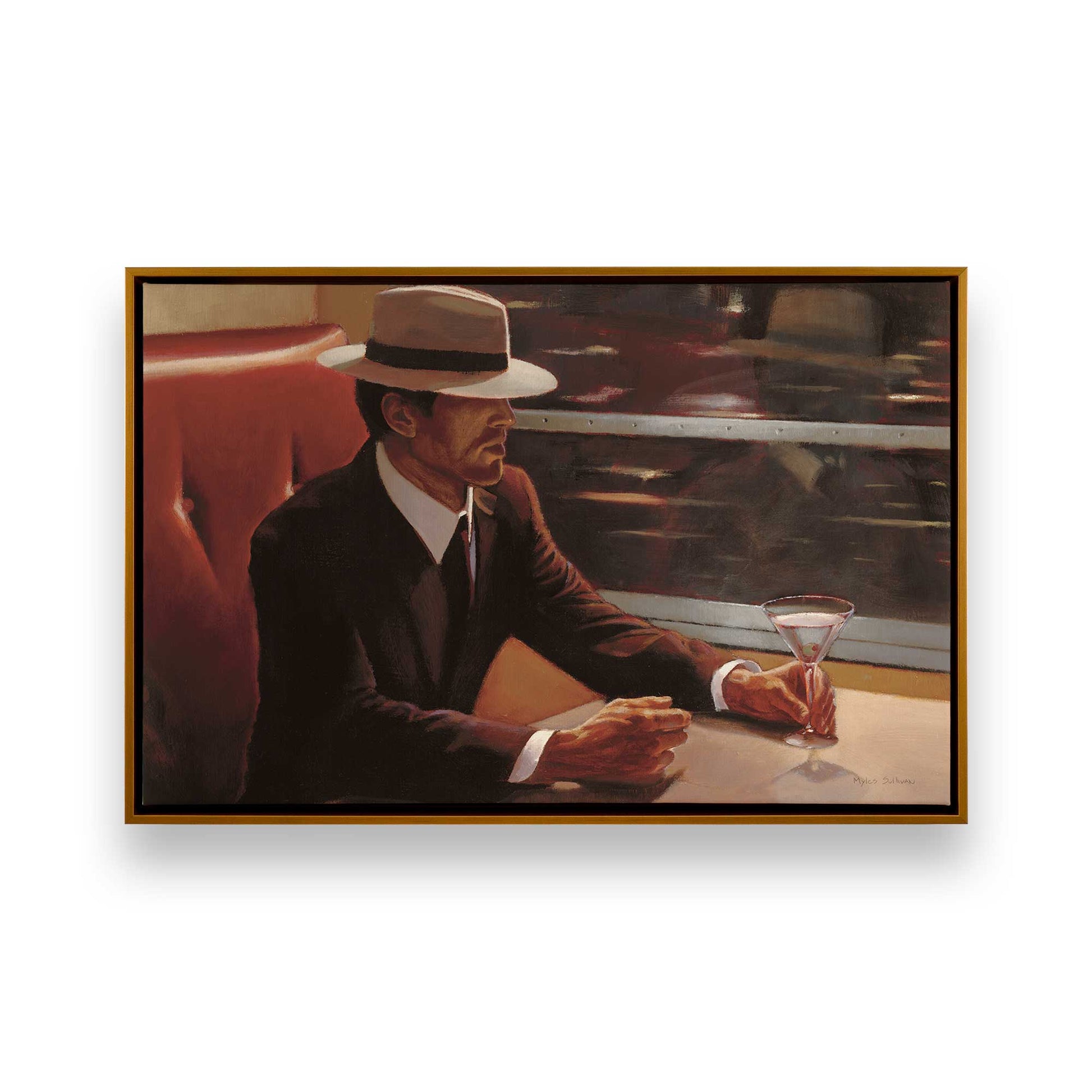 [Color:Polished Gold], Picture of art in a Polished Gold frame