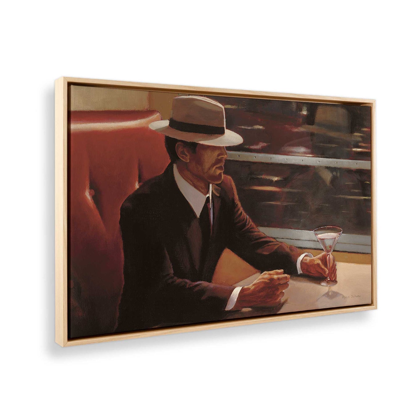 [Color:American Maple], Picture of the corner of the art