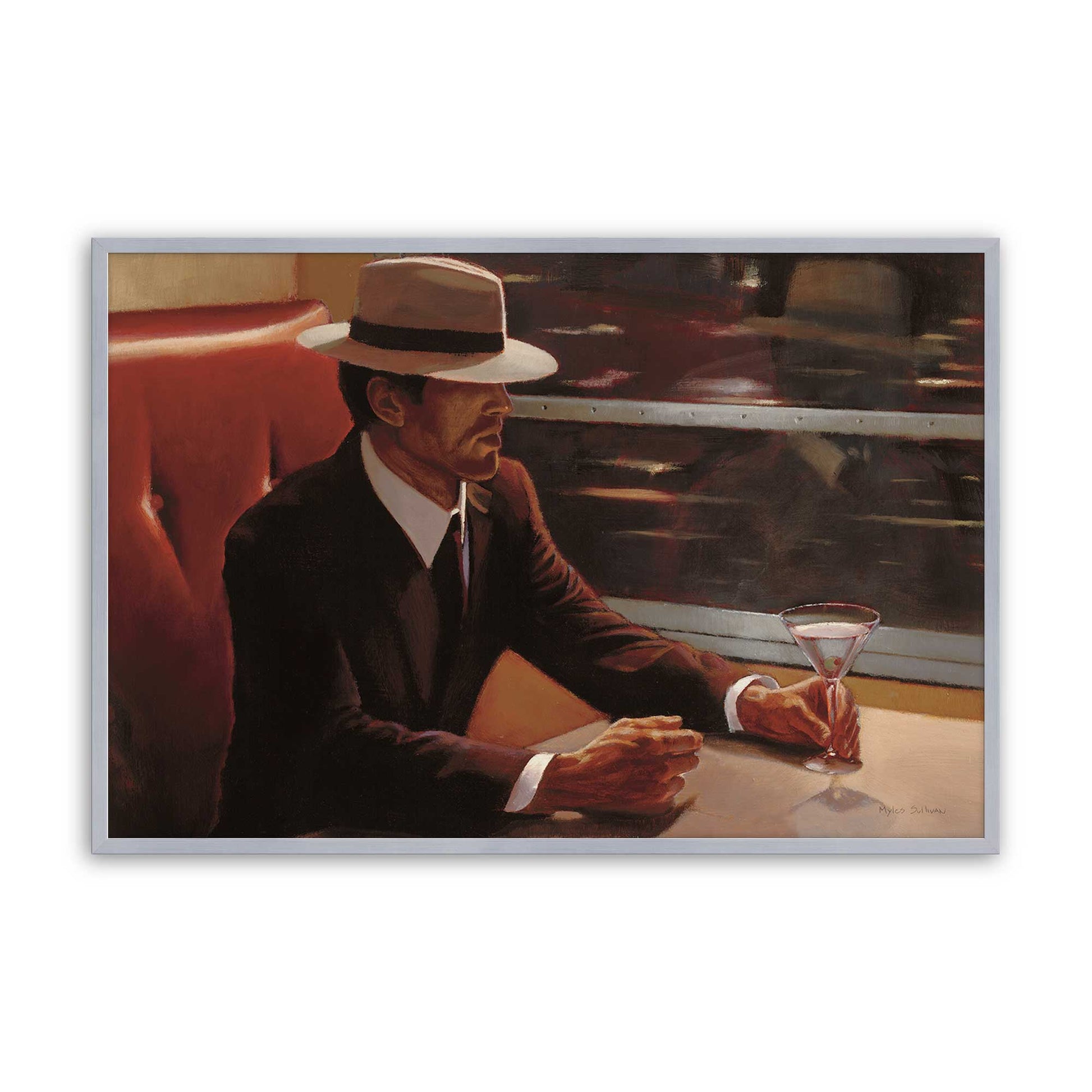 [Color:Polished Chrome], Picture of art in a Polished Chrome frame