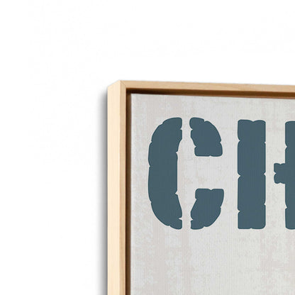 [Color:American Maple], Picture of art in a American Maple frame at an angle