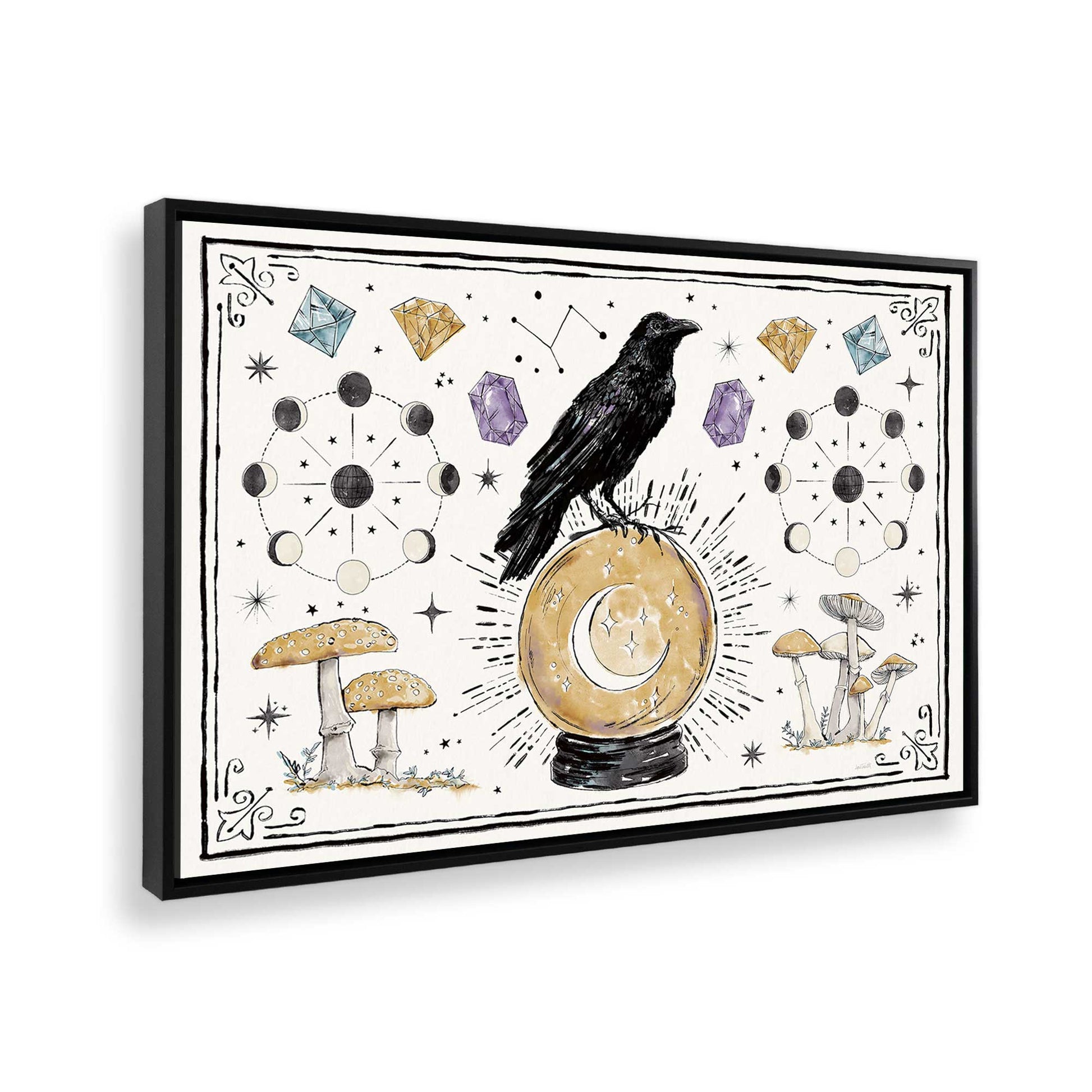 [Color:Satin Black], Picture of the corner of the art