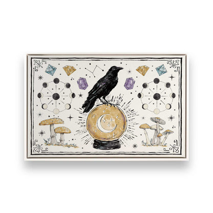 [Color:Opaque White], Picture of art in a White frame