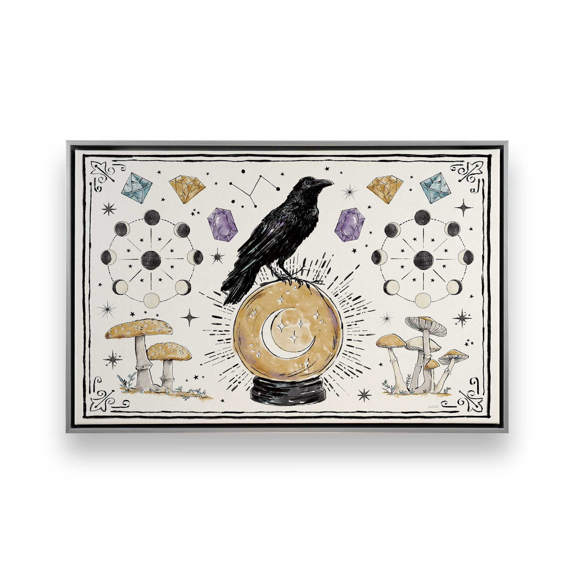 [Color:Polished Chrome], Picture of art in a Polished Chrome frame