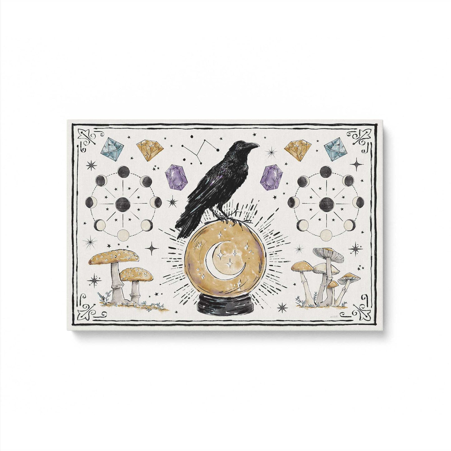 [Color:Stretched Canvas], Picture of art