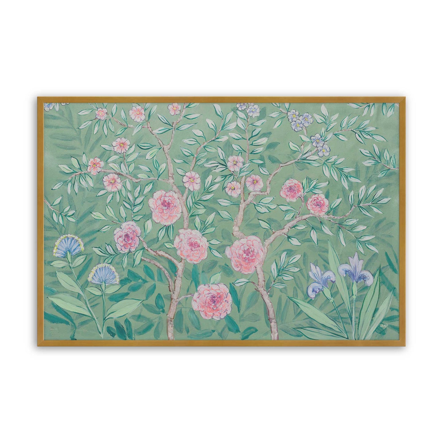 [Color:Polished Gold], Picture of art in a Polished Gold frame