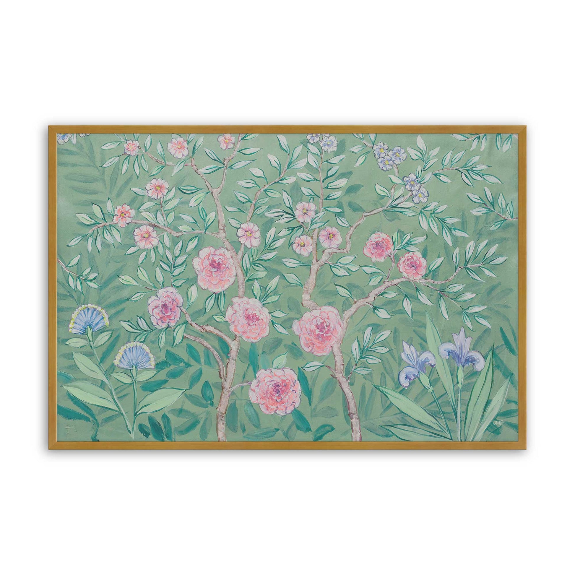 [Color:Polished Gold], Picture of art in a Polished Gold frame