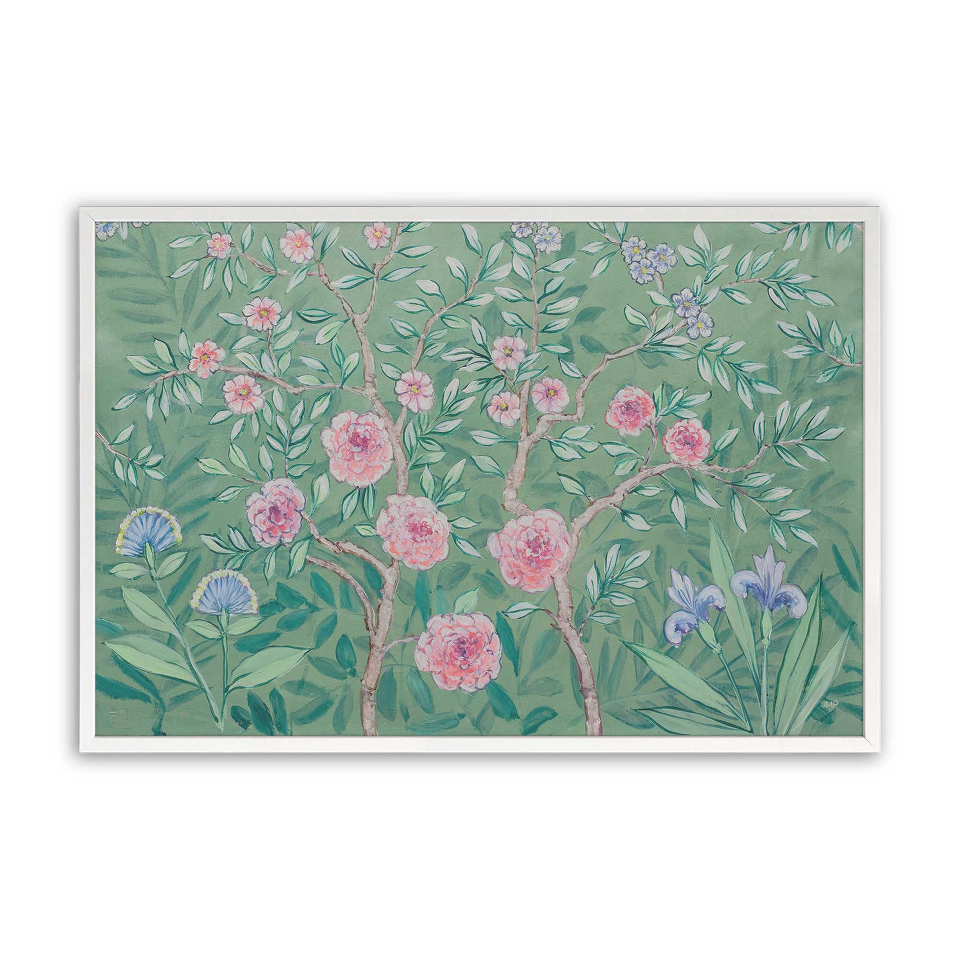 [Color:Opaque White], Picture of art in a Opaque White frame
