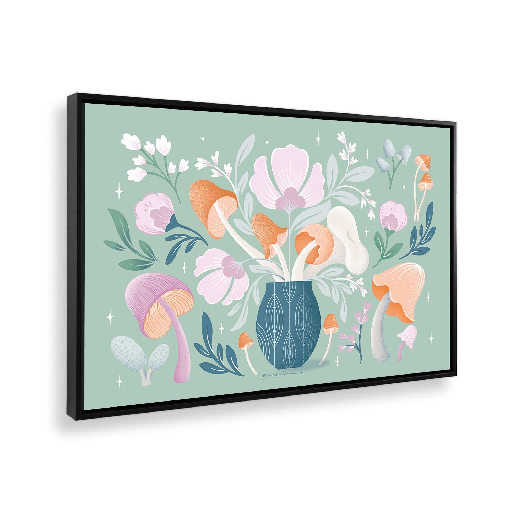 [Color:Satin Black], Picture of the corner of the art