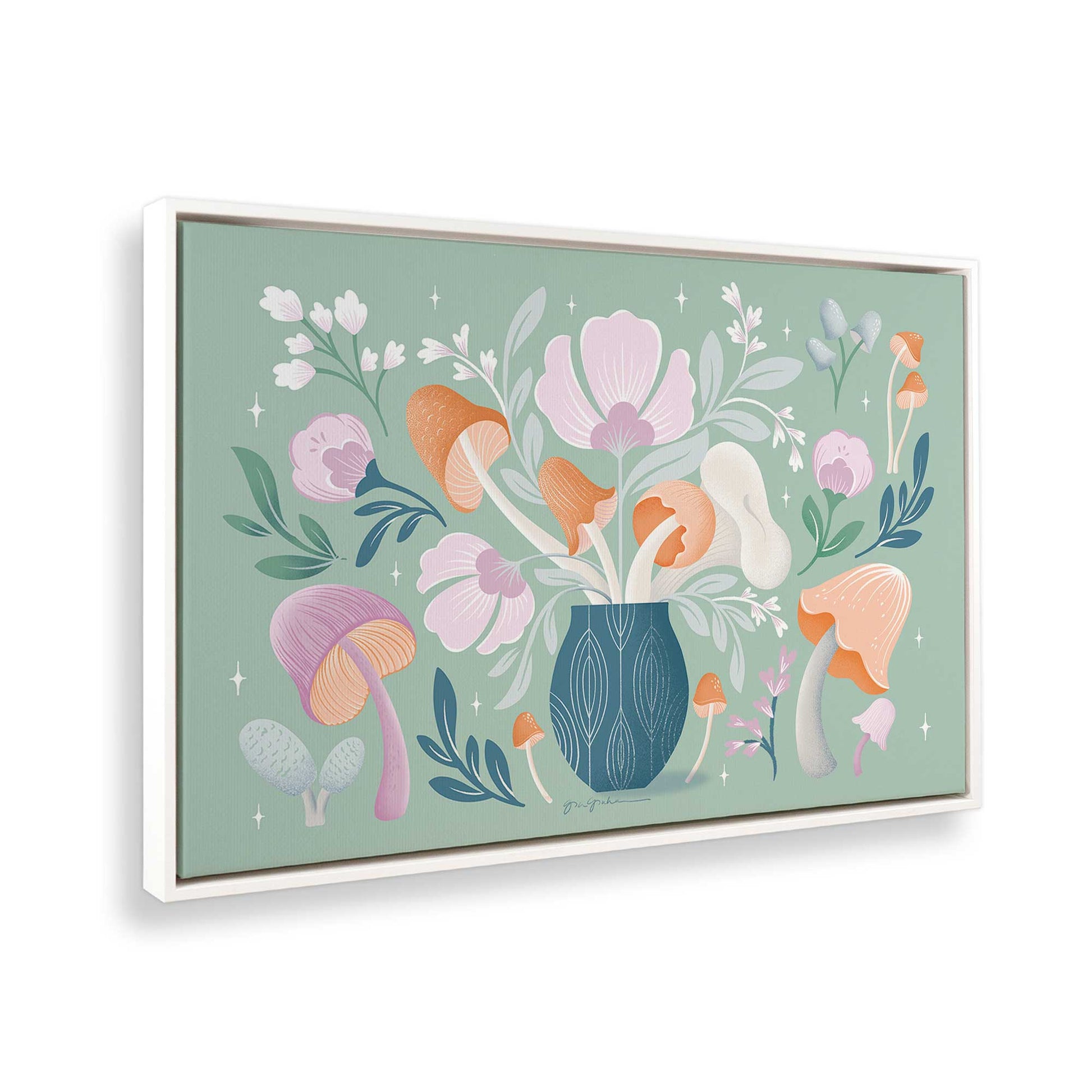 [Color:Opaque White], Picture of the corner of the art