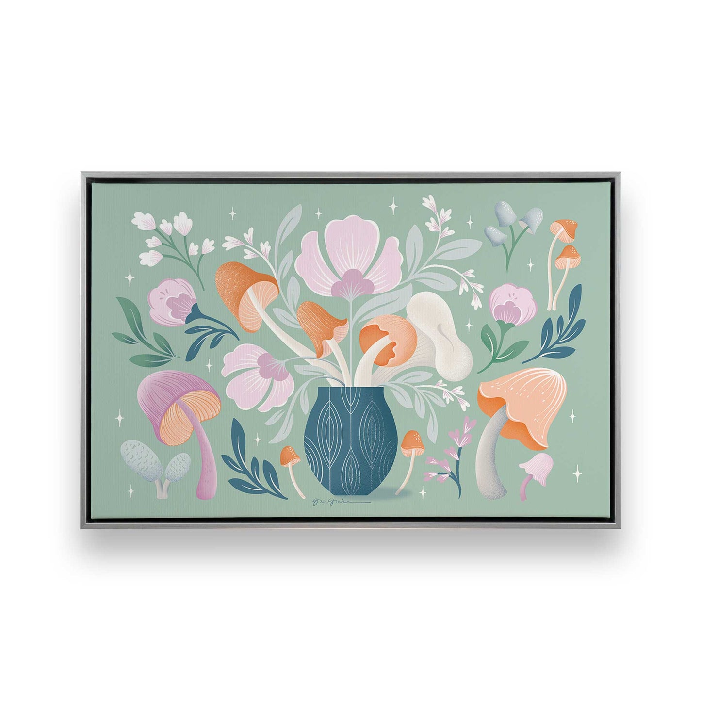 [Color:Polished Chrome], Picture of art in a Polished Chrome frame