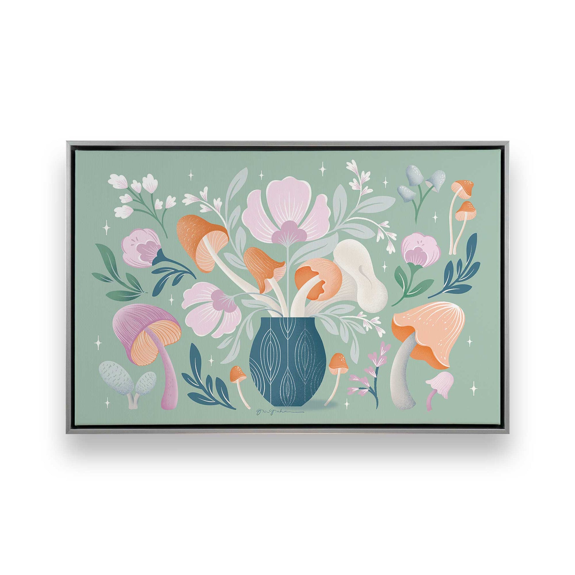 [Color:Polished Chrome], Picture of art in a Polished Chrome frame