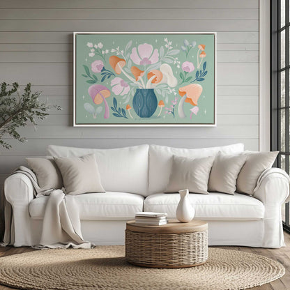 Picture of art in a room