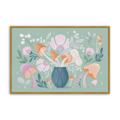 [Color:Polished Gold], Picture of art in a Polished Gold frame