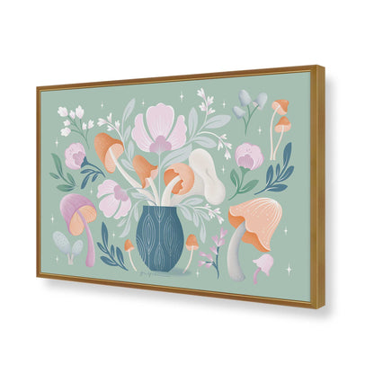 [Color:Polished Gold], Picture of art in a Polished Gold frame of the corner