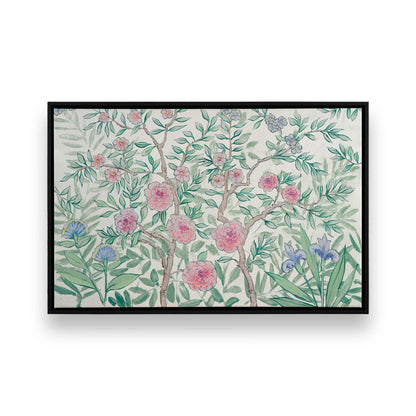 [Color:Satin Black], Picture of art in a Satin Black frame