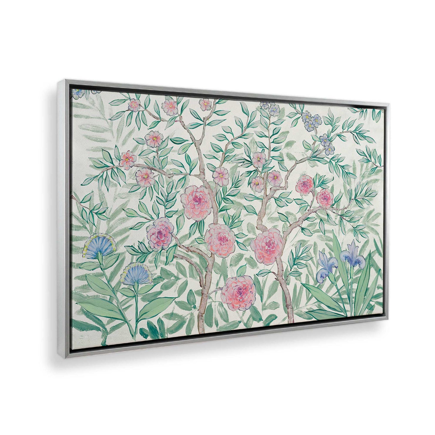 [Color:Polished Chrome], Picture of the corner of the art