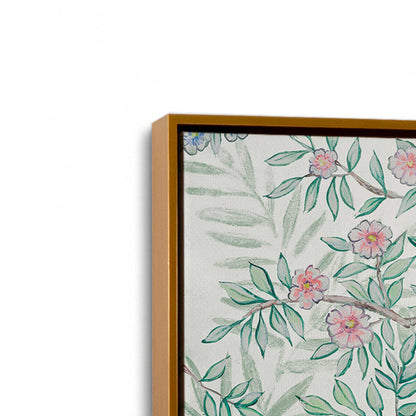 [Color:Polished Gold], Picture of art in a Polished Gold frame at an angle